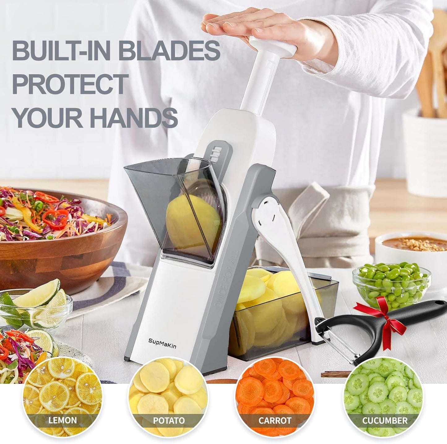 Kit Cuisine Facile : Mandoline & Mixeur USB